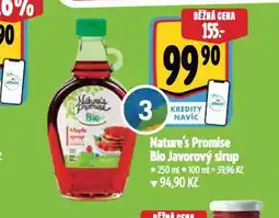 Albert Bio javorový sirup nabídka