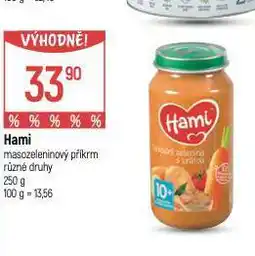 Globus Hami masozeleninový příkrm nabídka