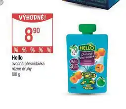 Globus Hello ovocná přesnídávka nabídka