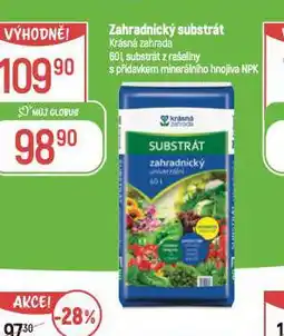 Globus Zahradnický substrát nabídka