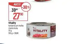 Globus Vitality konzerva pro kočky nabídka