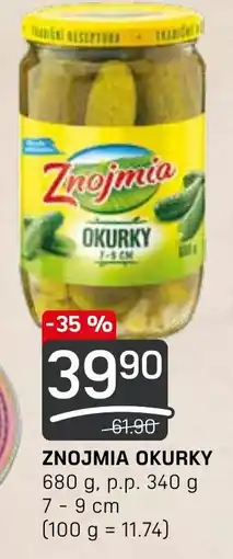 Flop ZNOJMIA OKURKY nabídka