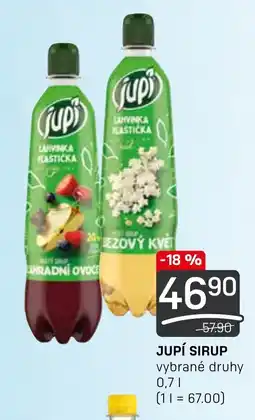 Flop JUPÍ SIRUP nabídka