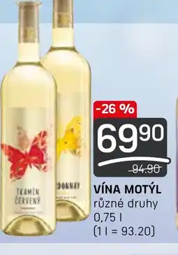 Flop VINA MOTÝL nabídka