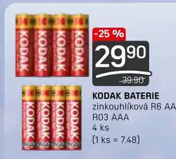 Flop KODAK BATERIE nabídka
