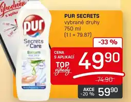 Flop PUR SECRETS nabídka