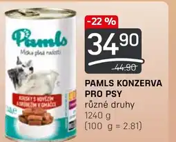 Flop PAMLS KONZERVA PRO PSY nabídka