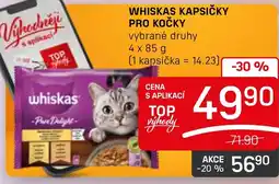 WHISKAS KAPSIČKY PRO KOČKY