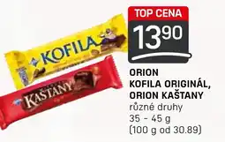 Flop ORION KOFILA ORIGINÁL, ORION KAŠTANY nabídka