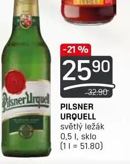 Flop PILSNER URQUELL nabídka
