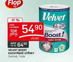 Flop VELVET BOOST KUCHYŇSKÉ UTĚRKY nabídka