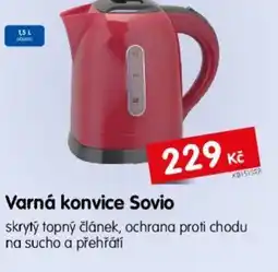 Varná konvice Sovio