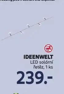 Rossmann Led solární řetěz nabídka