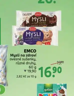 Rossmann Emco mysli na zdraví nabídka