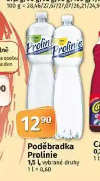 Coop Poděbradka prolinie nabídka