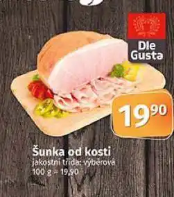 Coop Šunka od kosti nabídka