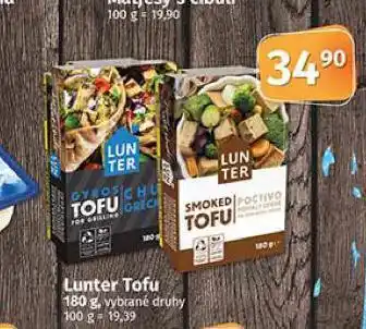Coop Lunter tofu nabídka