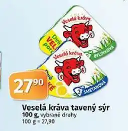 Coop Veselá kráva tavený sýr nabídka