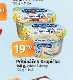 Coop Pribináček krupička nabídka