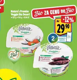 Albert Veggie bio dezert nabídka