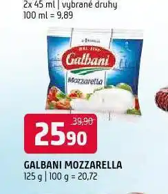 Terno Galbani mozzarella nabídka