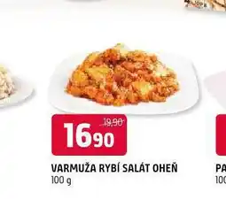 Terno Varmuža rybí salát oheň nabídka