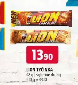 Terno Lion tyčinka nabídka
