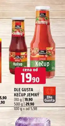 Terno Dle gusta kečup nabídka