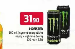 Terno Monster energy drink nabídka