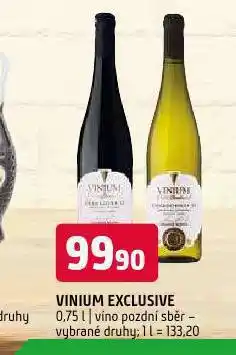 Terno Vinium exclusive nabídka