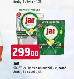 Terno Jar kapsle na nádobí nabídka