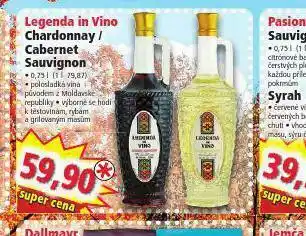Norma Legenda in vino chardonnay nabídka