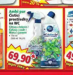 Norma Ambi pur čistící prostředky na wc nabídka
