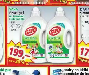Norma Savo prací gel nabídka