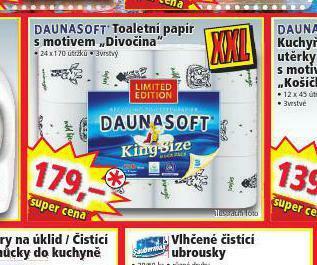 Norma Daunasoft toaletní papír nabídka