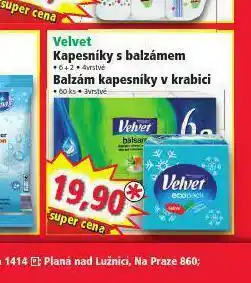 Norma Velvet kapesníčky s balzámem nabídka