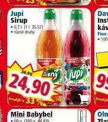 Norma Jupí sirup nabídka