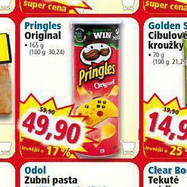 Norma Pringles original nabídka