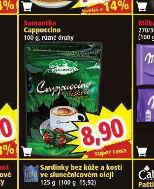 Norma Samantha cappuccino nabídka
