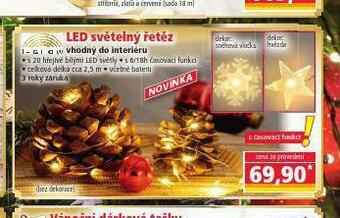 Norma Led světelný řetěz nabídka