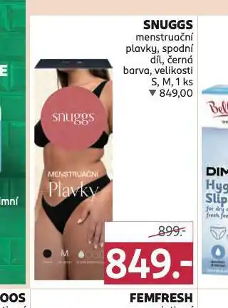 Rossmann Snuggs menstruační plavky nabídka