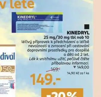 Rossmann Kinedryl nabídka
