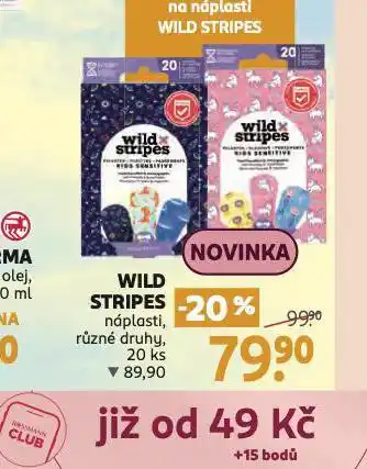 Rossmann Wild stripes náplasti nabídka