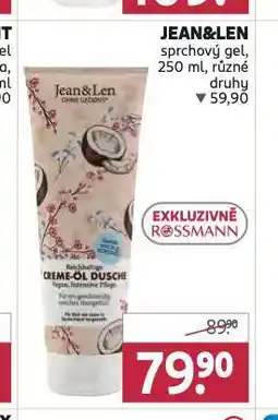 Rossmann Jean & len sprchový gel nabídka
