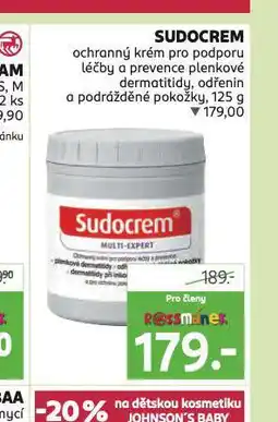 Rossmann Sudocream ochranný krém nabídka