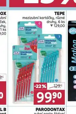 Rossmann Tepe mezizubní kartáčky nabídka