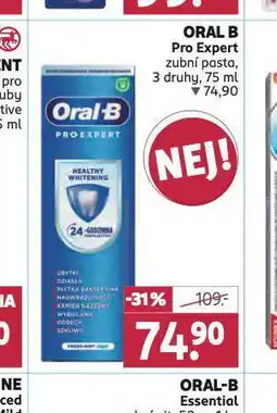 Rossmann Oral.b pro expert zubní pasta nabídka