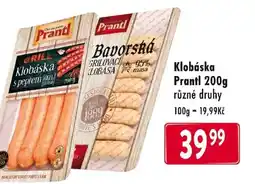 Qanto Klobáska Prantl 200g nabídka