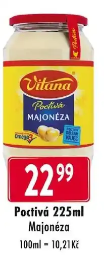 Qanto Poctivá 225ml Majonéza nabídka