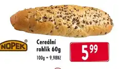 Qanto Cereální rohlík 60g nabídka